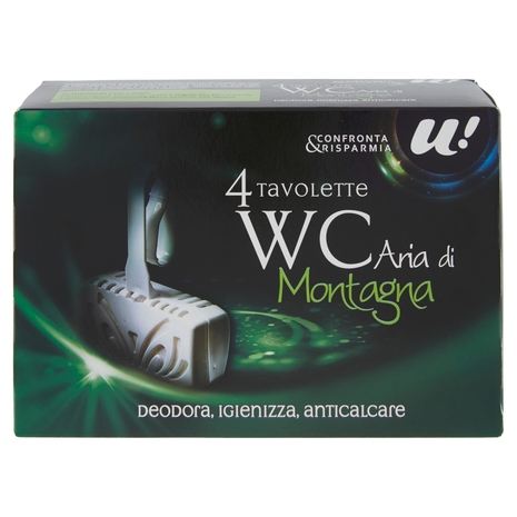 4 TAVOLETTE WC ARIA DI MONTAGNA U! Confronta&Risparmia